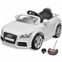 Voir la diapositive 1 : VIDAXL Voiture avec télécommande pour enfants Audi TT RS Blanc