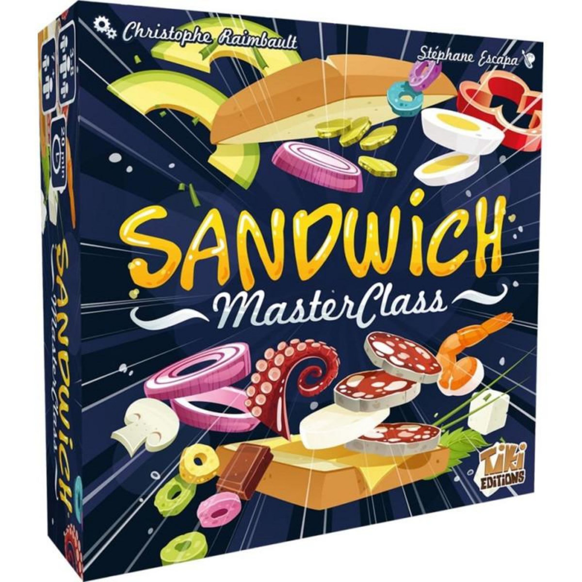 TIKI EDITION Jeu de stratégie Tiki Edition Sandwich MasterClass