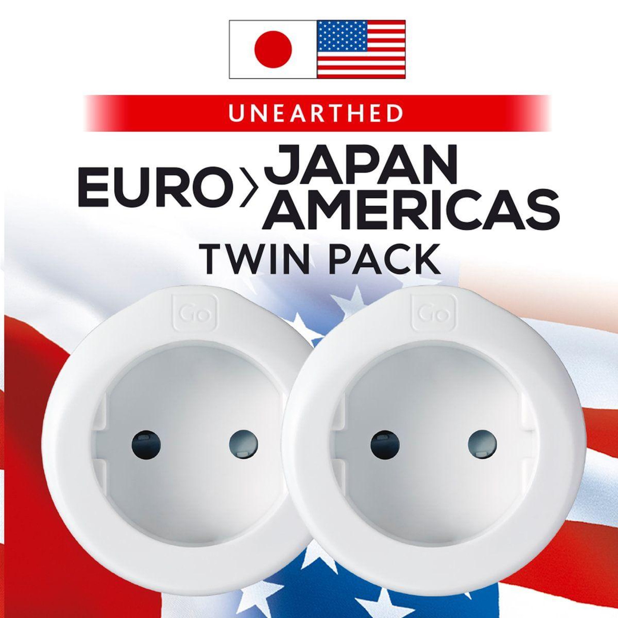 GO TRAVEL Adaptateur secteur europe vers japon / etats-unis