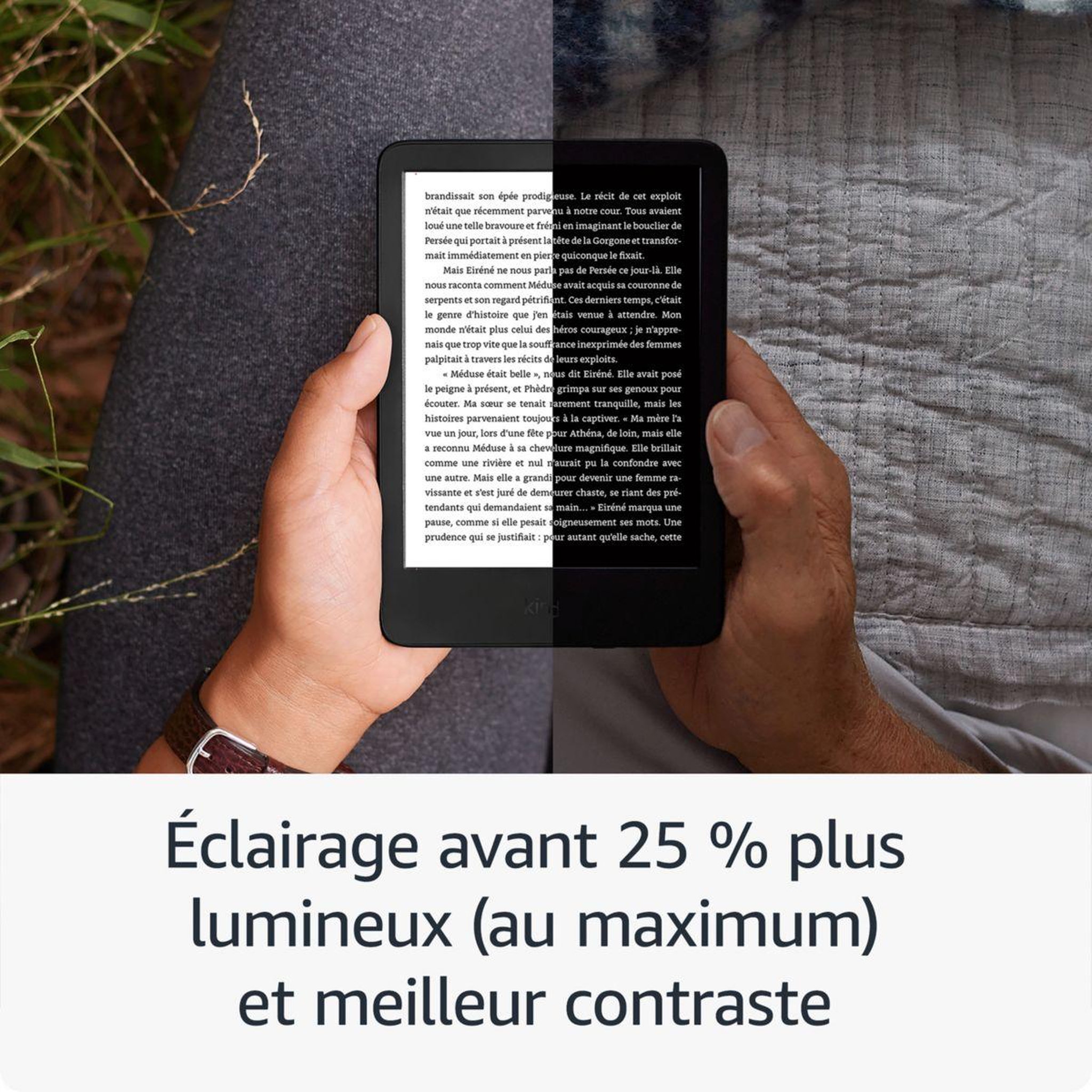 Voir la diapositive 3 : AMAZON Liseuse eBook Kindle 16 Go Noire (modèle 2024)