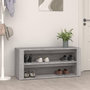 Voir la diapositive 1 : VIDAXL Etagere a chaussures Sonoma gris 100x35x45 cm Bois d'ingenierie