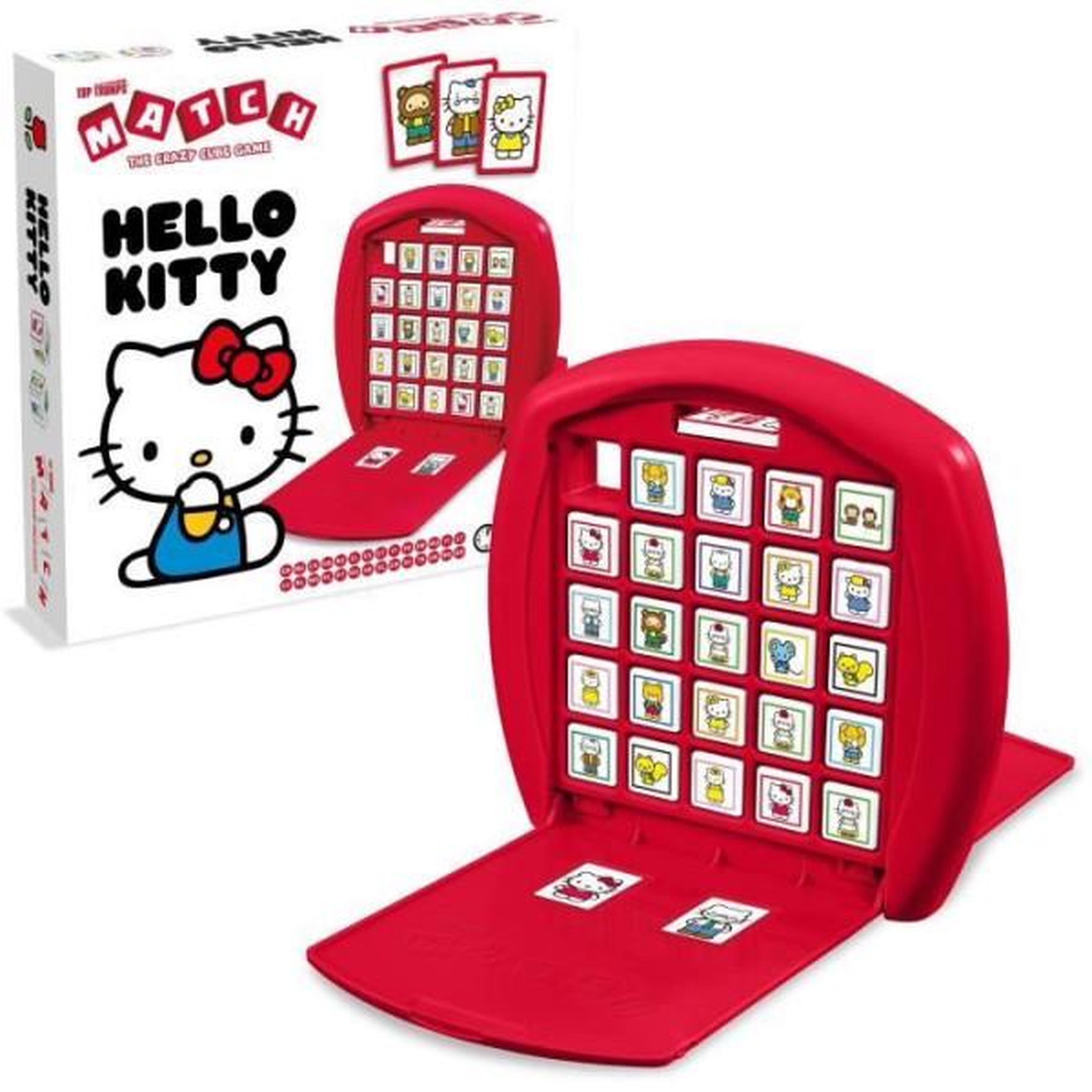 Voir la diapositive 2 : Winning Moves Jeu de société - winning moves - match hello kitty - alignez 5 cubes identiques pour gagner
