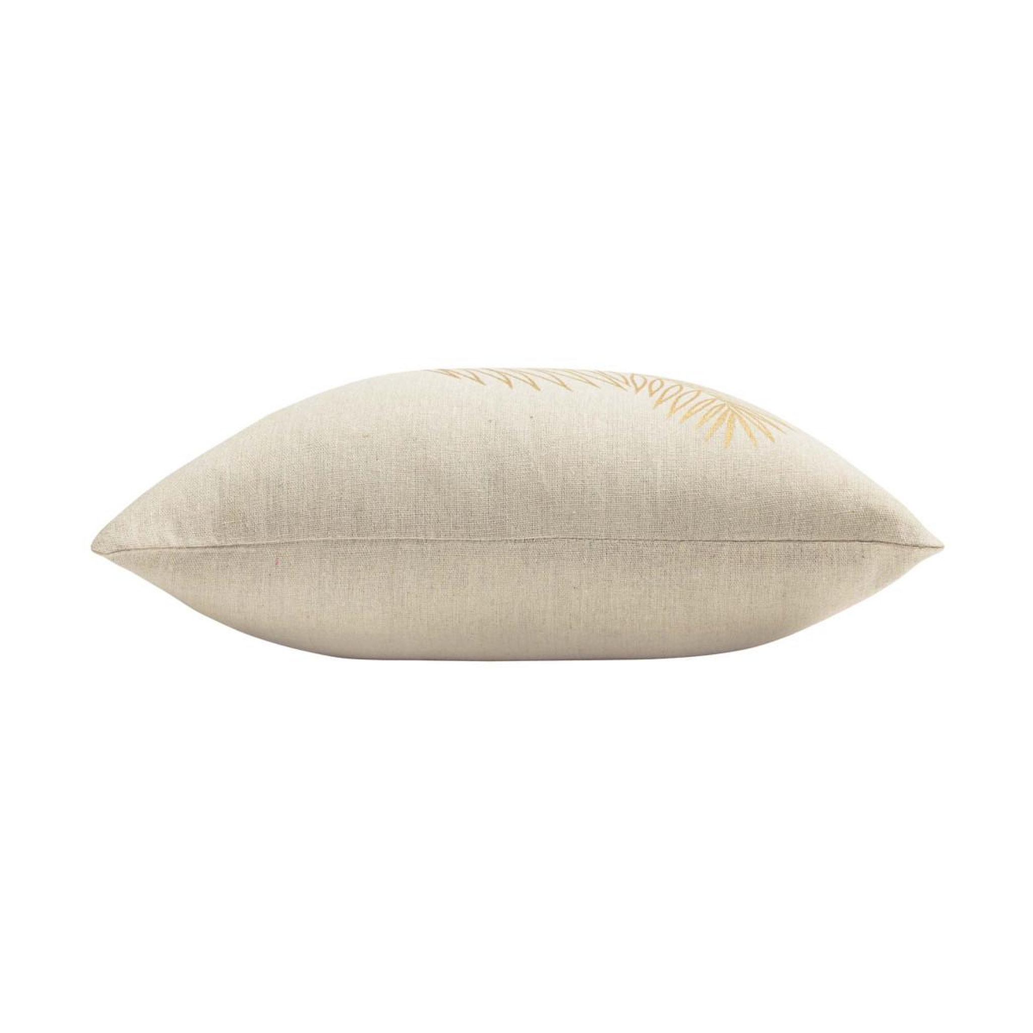 Voir la diapositive 2 : Douceur d'Intérieur Coussin déco  isadora  45x45cm beige & ocre