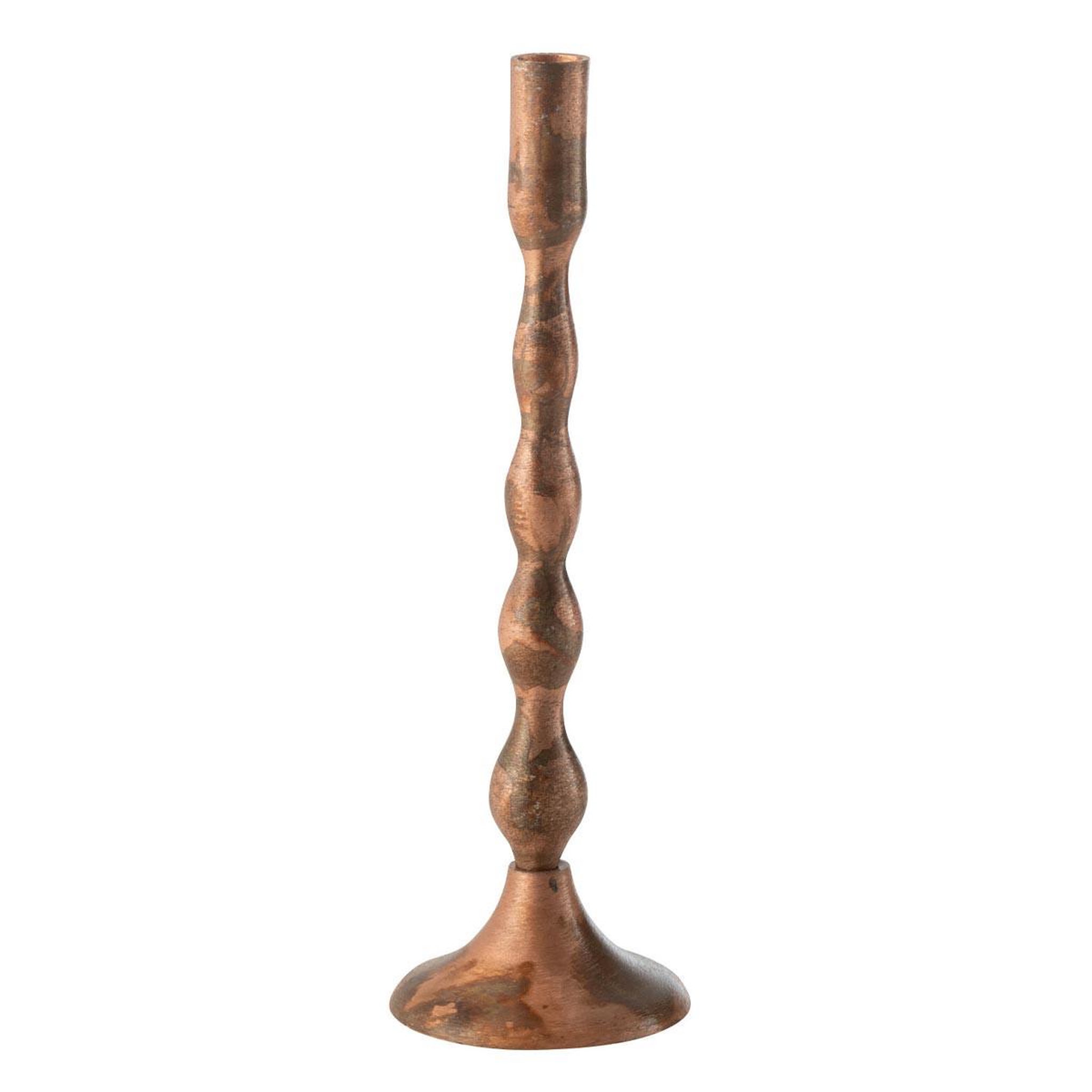 J-LINE Chandelier Déco en Métal  Sha  33cm Cuivre