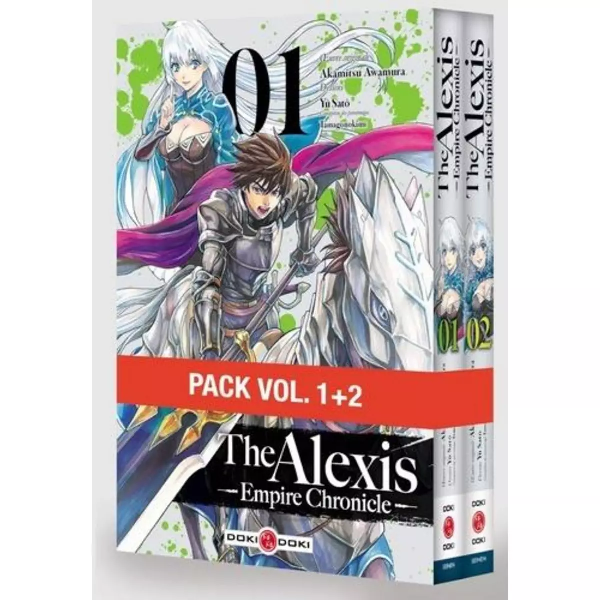  THE ALEXIS EMPIRE CHRONICLE TOME 1 ET 2 : PACK EN 2 VOLUMES. EDITION LIMITEE, Awamura Akamitsu