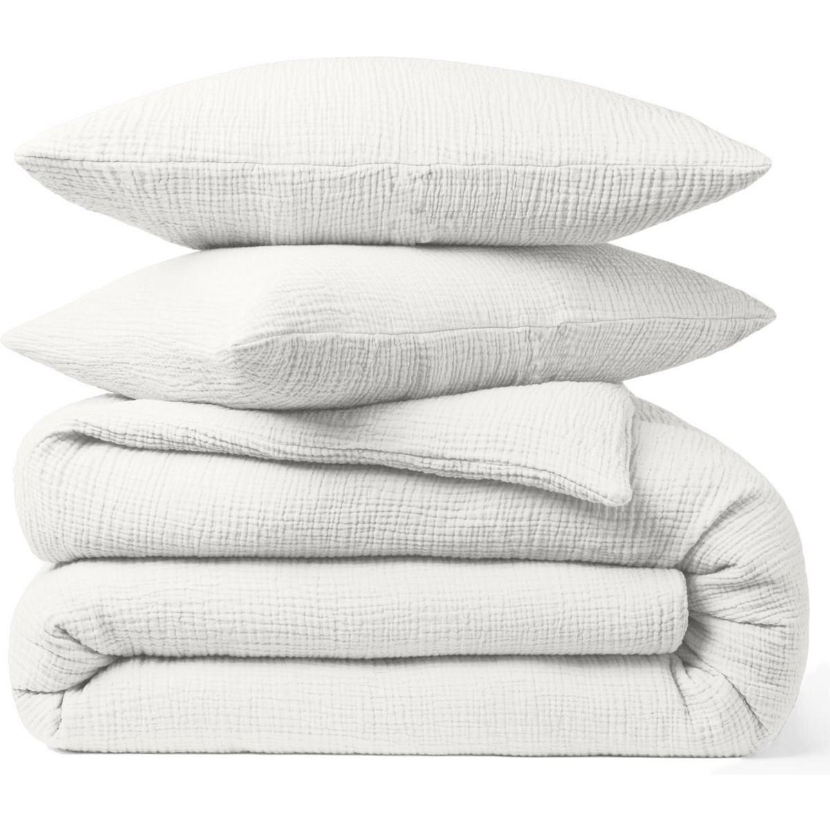 BATON ROUGE Taie d'oreiller 100% gaze de coton