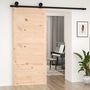 Voir la diapositive 3 : VIDAXL Porte de grange 90x1,8x204,5 cm Bois massif de pin