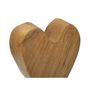 Voir la diapositive 5 : Paris Prix Objet Déco en Teck  Cœur  25cm Naturel