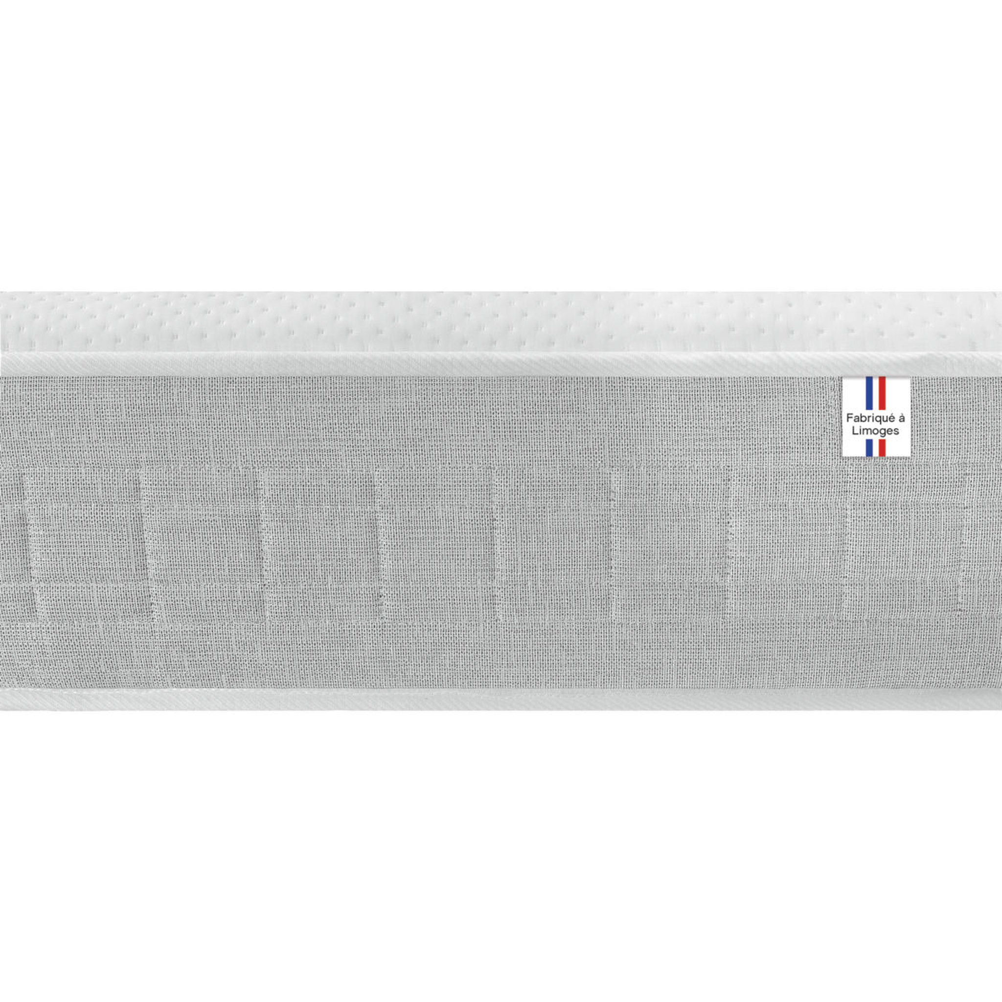 Voir la diapositive 2 : Matelas ressorts ensachés 90x200 cm CHEVREUSE  