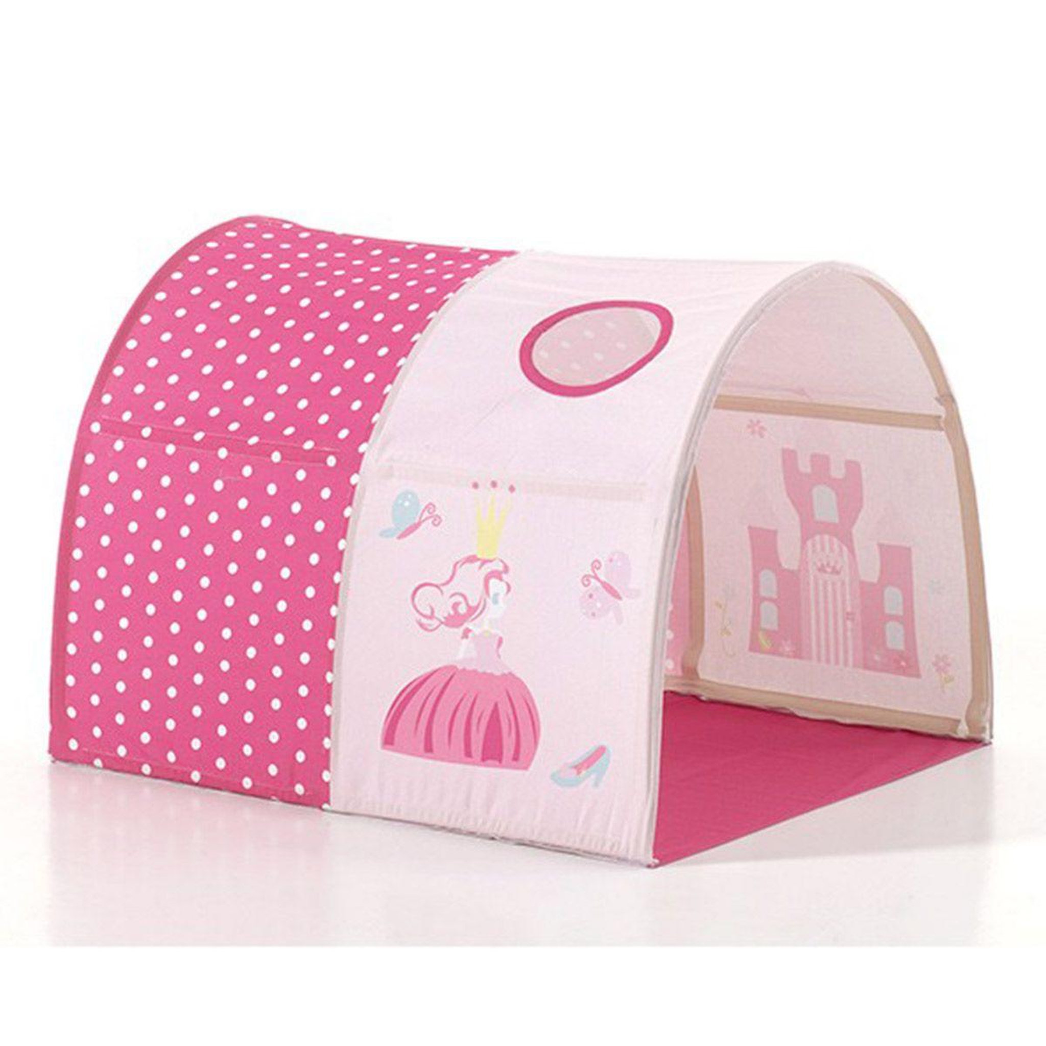 Voir la diapositive 4 : Paris Prix Pack - lit enfant, tente & tunnel  pino princesse  naturel