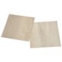VIDAXL Planches de plancher autoadhesives 55 pcs PVC 5,11 m^2 Beige