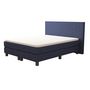 Voir la diapositive 2 : Lit Boxspring 140x200cm CARPE DIEM : Sommier tapissier ressorts + Matelas ressorts ensachés 7 zones de confort + surmatelas mousse HR