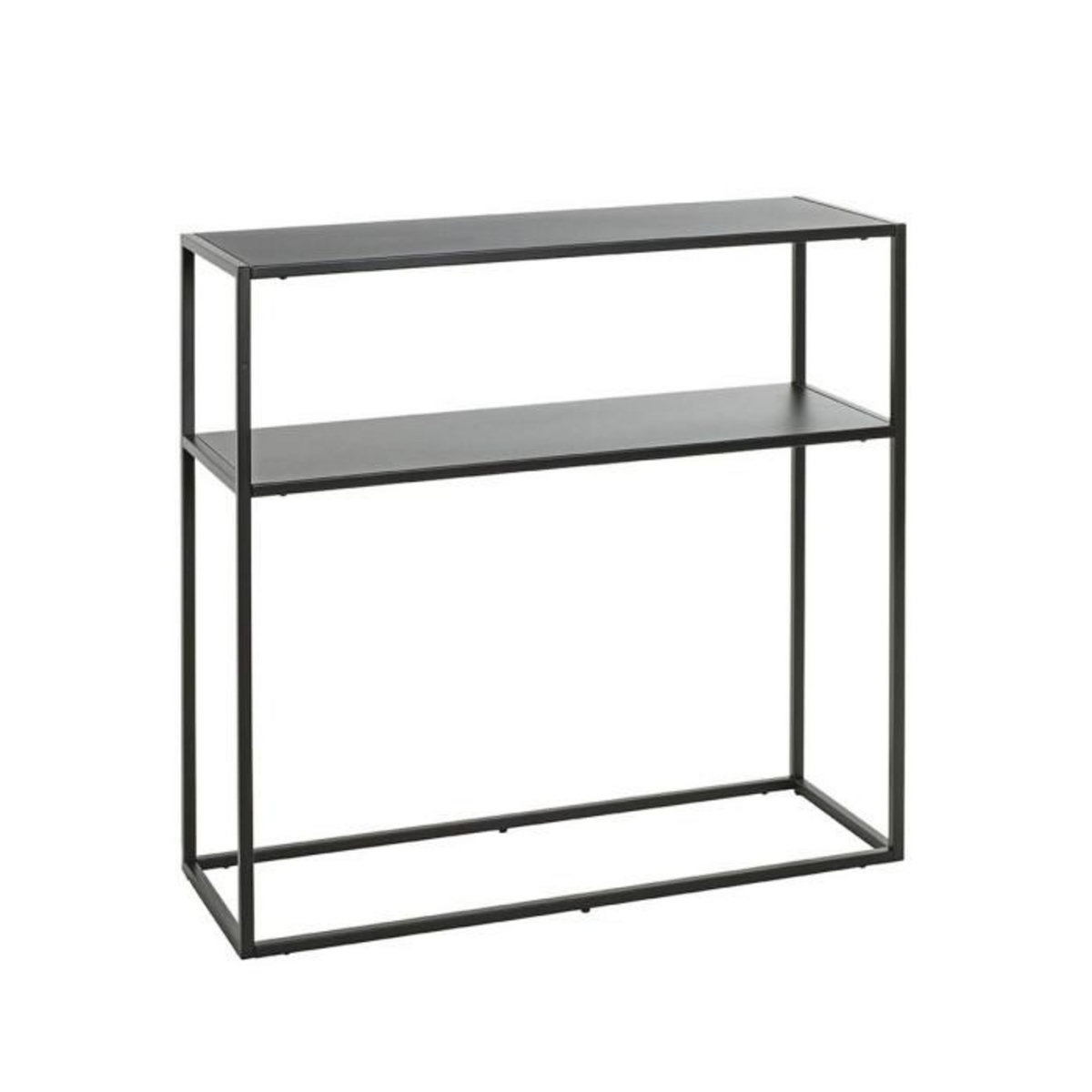 Paris Prix Console Design en Métal  Soraya  80cm Noir