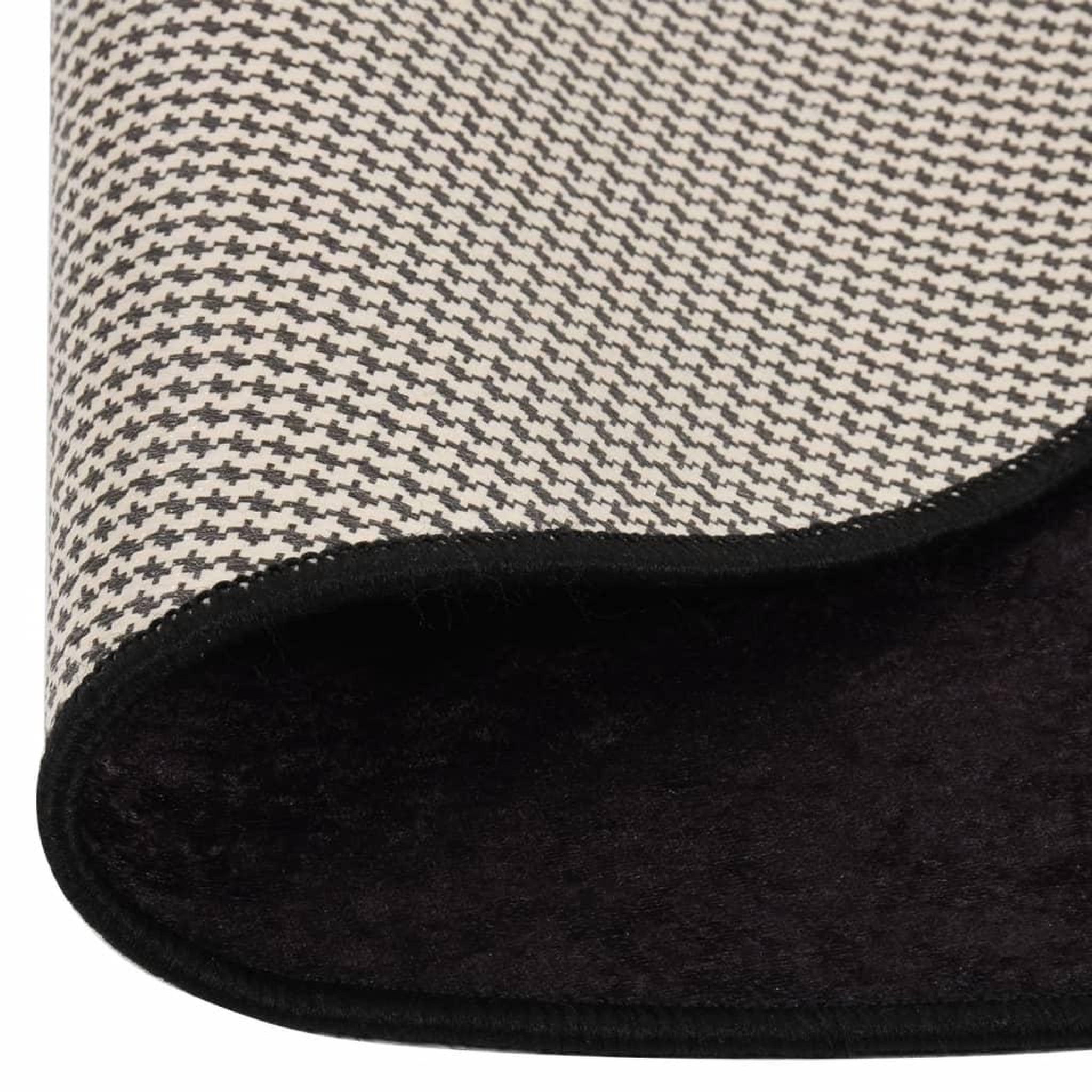 Voir la diapositive 3 : VIDAXL Tapis lavable anthracite Ø 200 cm antiderapant