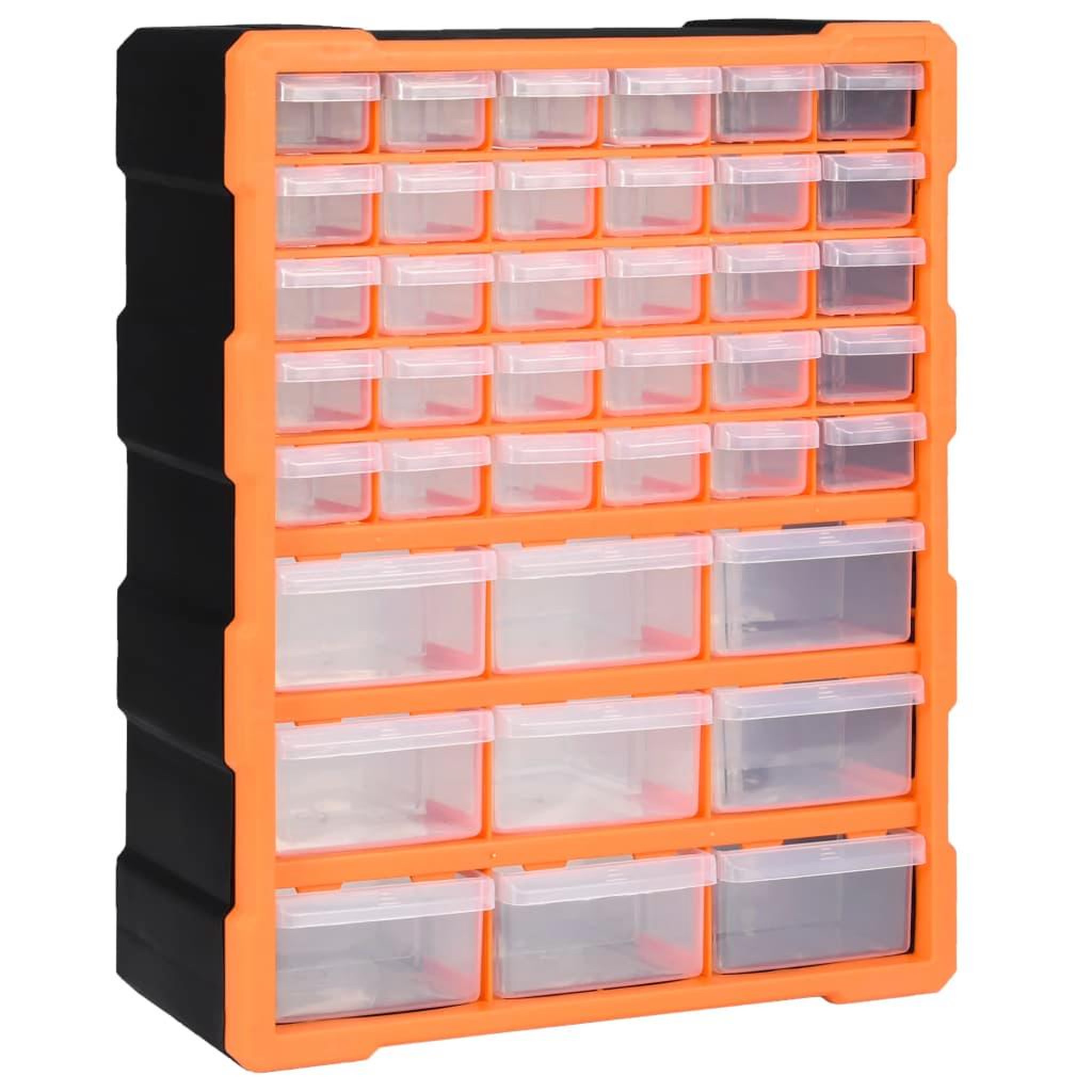 Voir la diapositive 1 : VIDAXL Organisateur multi-tiroirs avec 39 tiroirs 38x16x47 cm