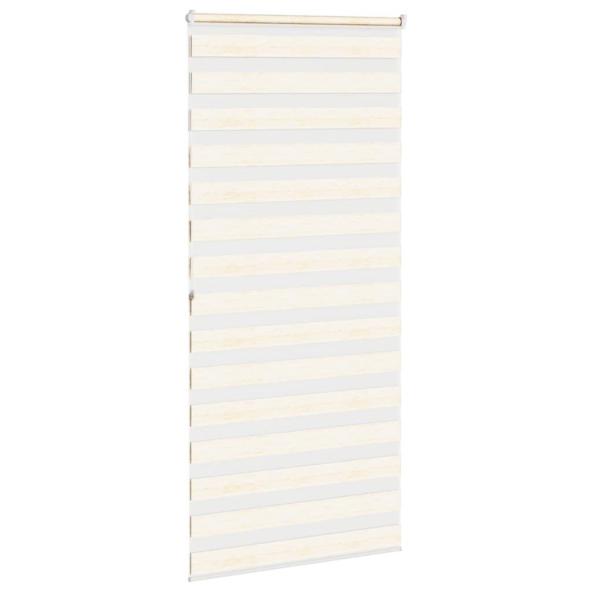 Voir la diapositive 4 : VIDAXL Store zebre beige marbre largeur du tissu 110,9 cm polyester