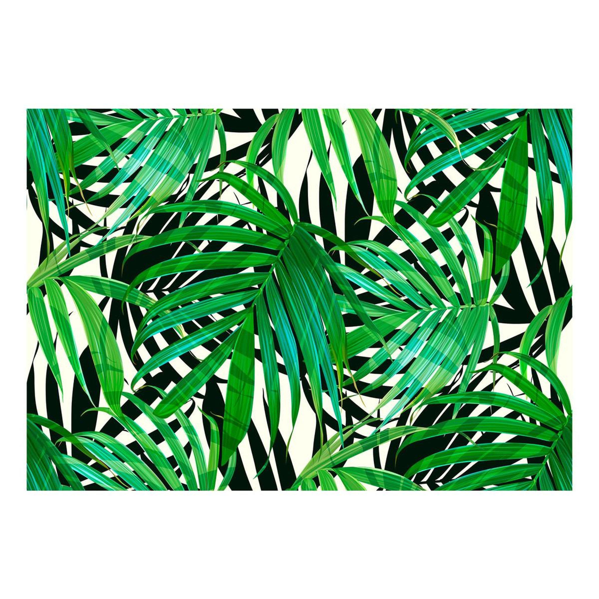 Voir la diapositive 2 : Paris Prix Papier peint  tropical leaves