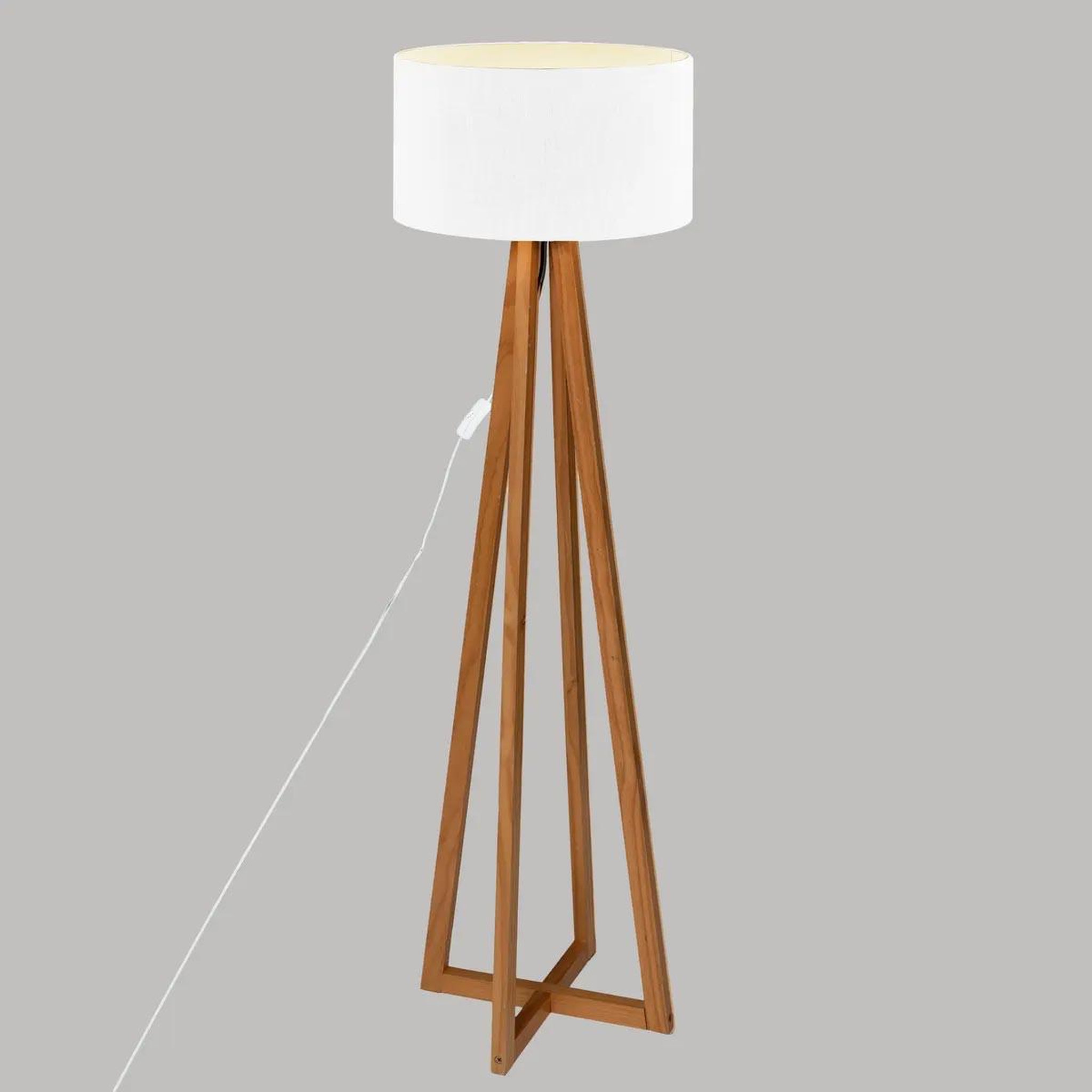 Voir la diapositive 2 : ATMOSPHERA Lampadaire multi pieds design  pin  141cm blanc