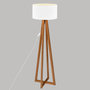 Voir la diapositive 2 : ATMOSPHERA Lampadaire Multi Pieds Design  Pin  141cm Blanc