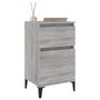 Voir la diapositive 4 : VIDAXL Table de chevet sonoma gris 40x35x70 cm