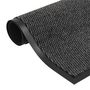 Voir la diapositive 2 : VIDAXL Paillassons rectangulaires 2 pcs 60 x 90 cm Anthracite