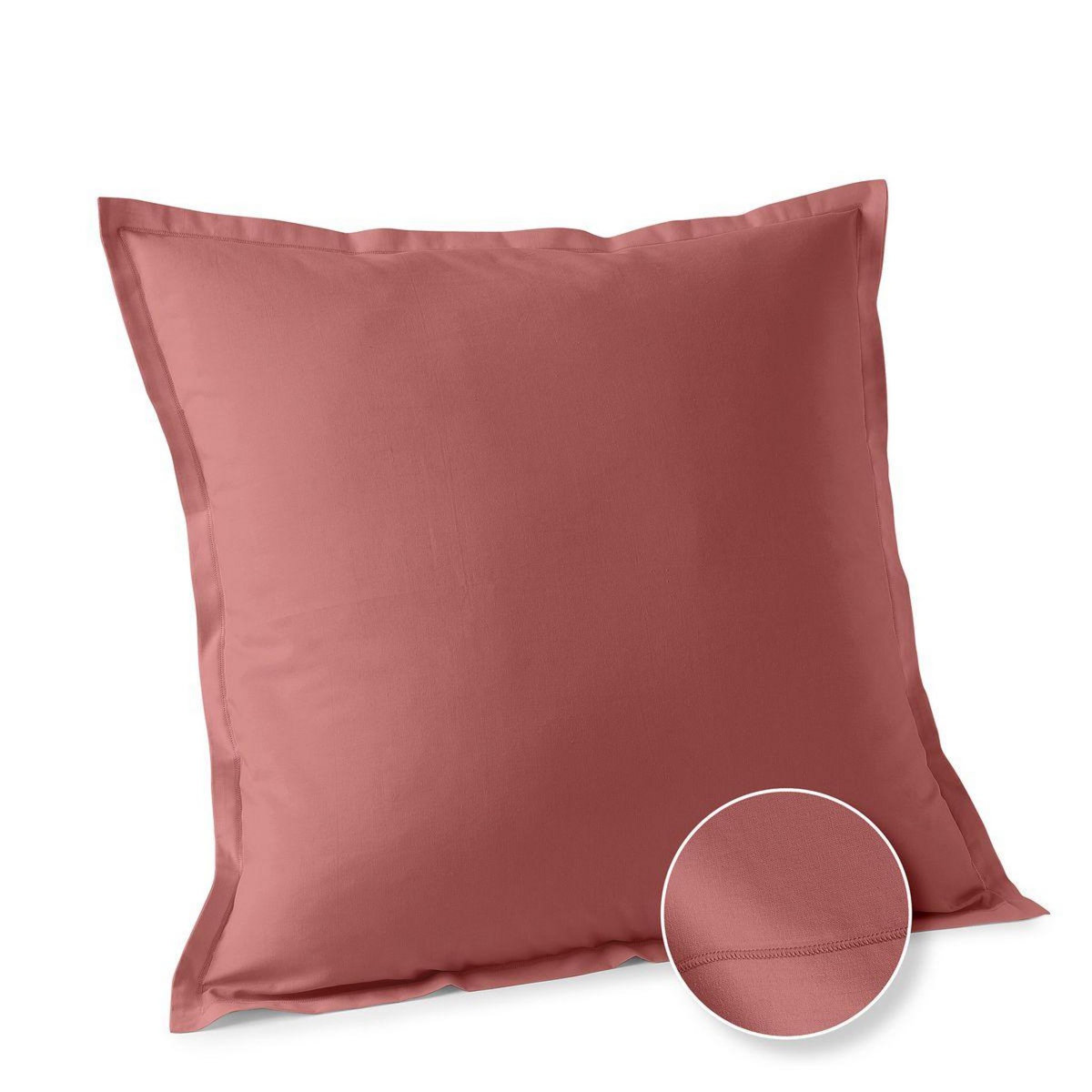 ACTUEL Taie d'oreiller unie en coton 57 fils - collection permanente