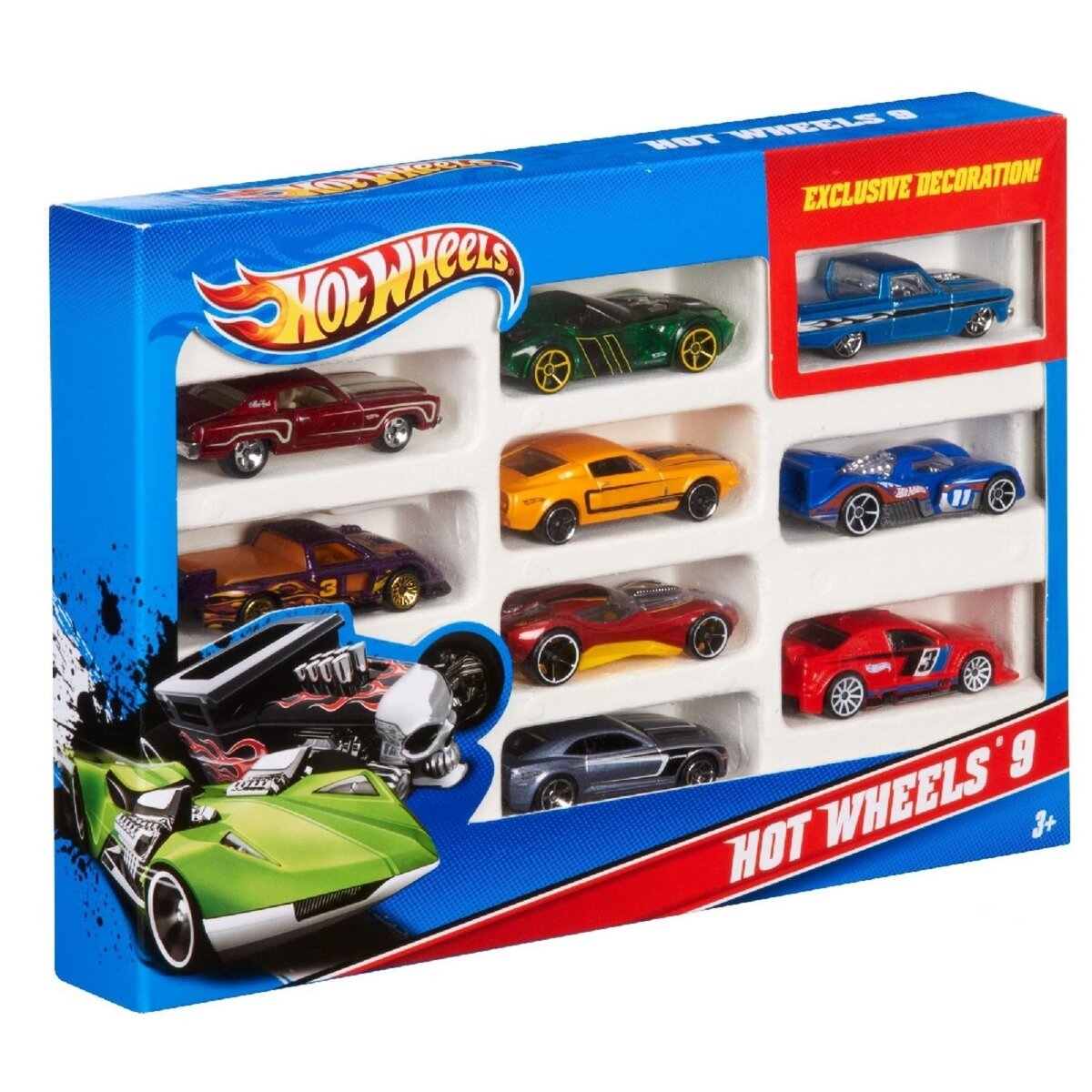 Voitures Hot Wheels Coffret de 3 voitures - Jeux et jouets Hot Wheels -  Avenue des Jeux