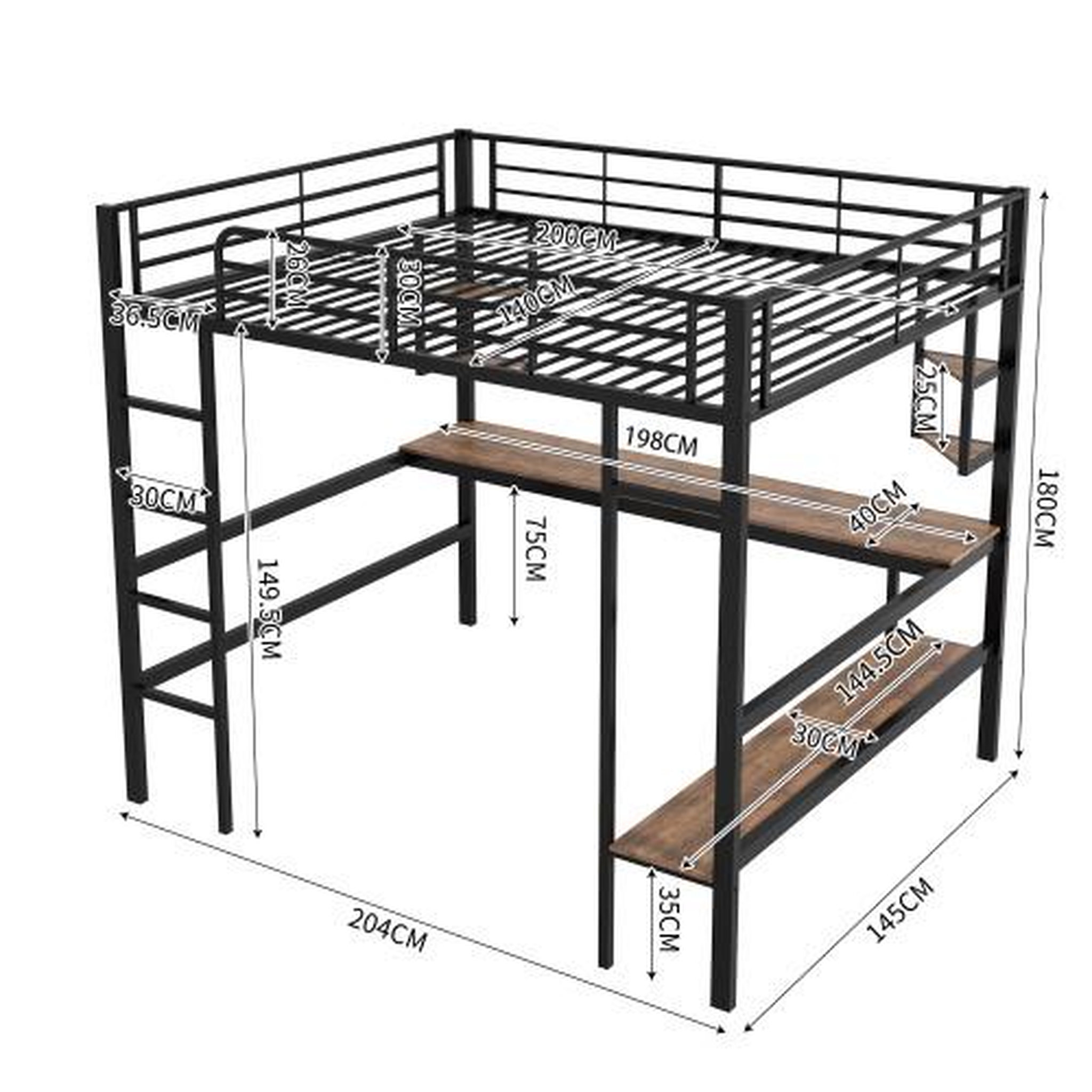 Voir la diapositive 3 : MERAX Lit mezzanine
