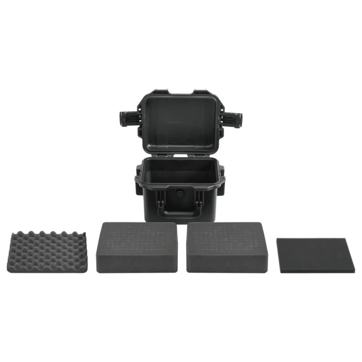 VIDAXL Valise de vol portable Noir 30x24,5x20 cm PP