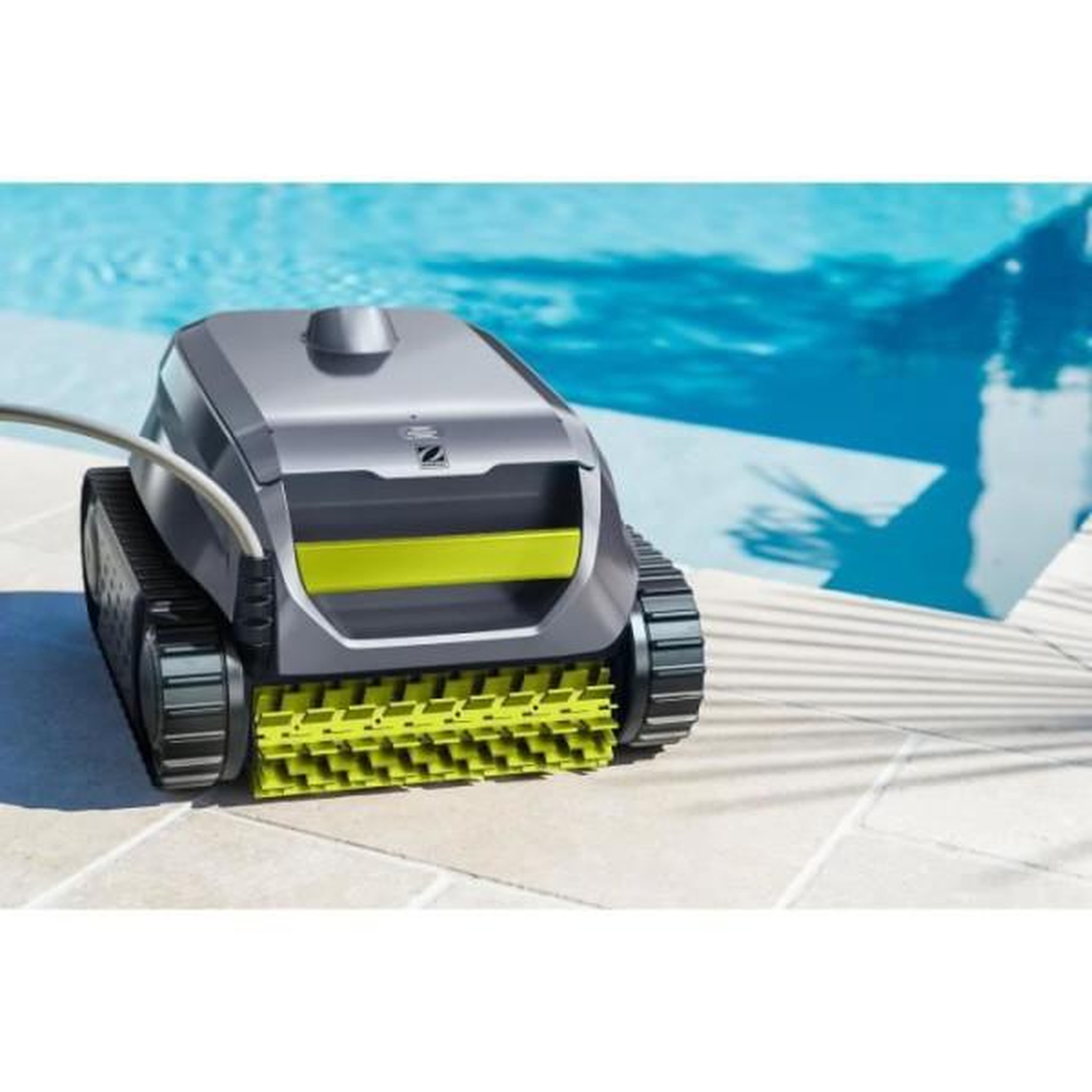 Voir la diapositive 2 : Zodiac ZODIAC - Robot fond, parois et ligne d'eau SWEEPY SWY 3520 pour piscines jusqu'a 8 x 4m