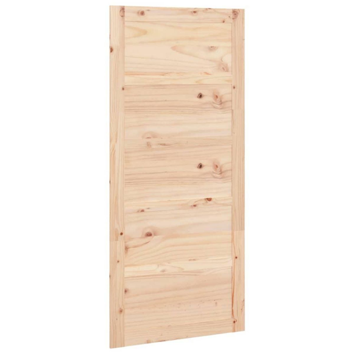 VIDAXL Porte de grange 90x1,8x204,5 cm Bois massif de pin