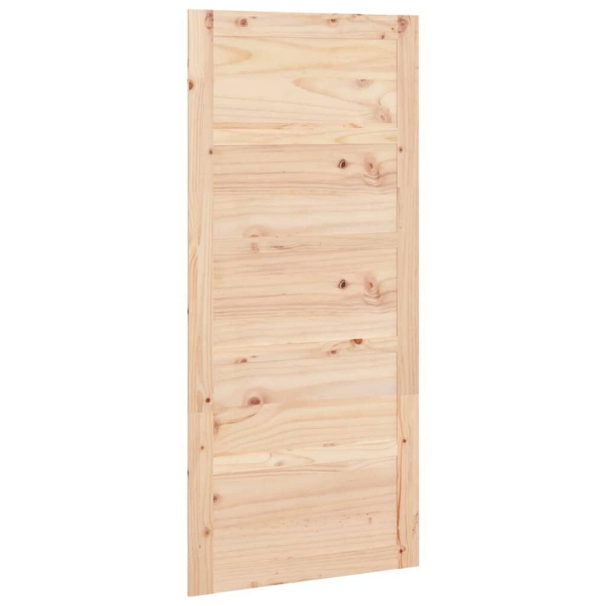 VIDAXL Porte de grange 90x1,8x204,5 cm Bois massif de pin