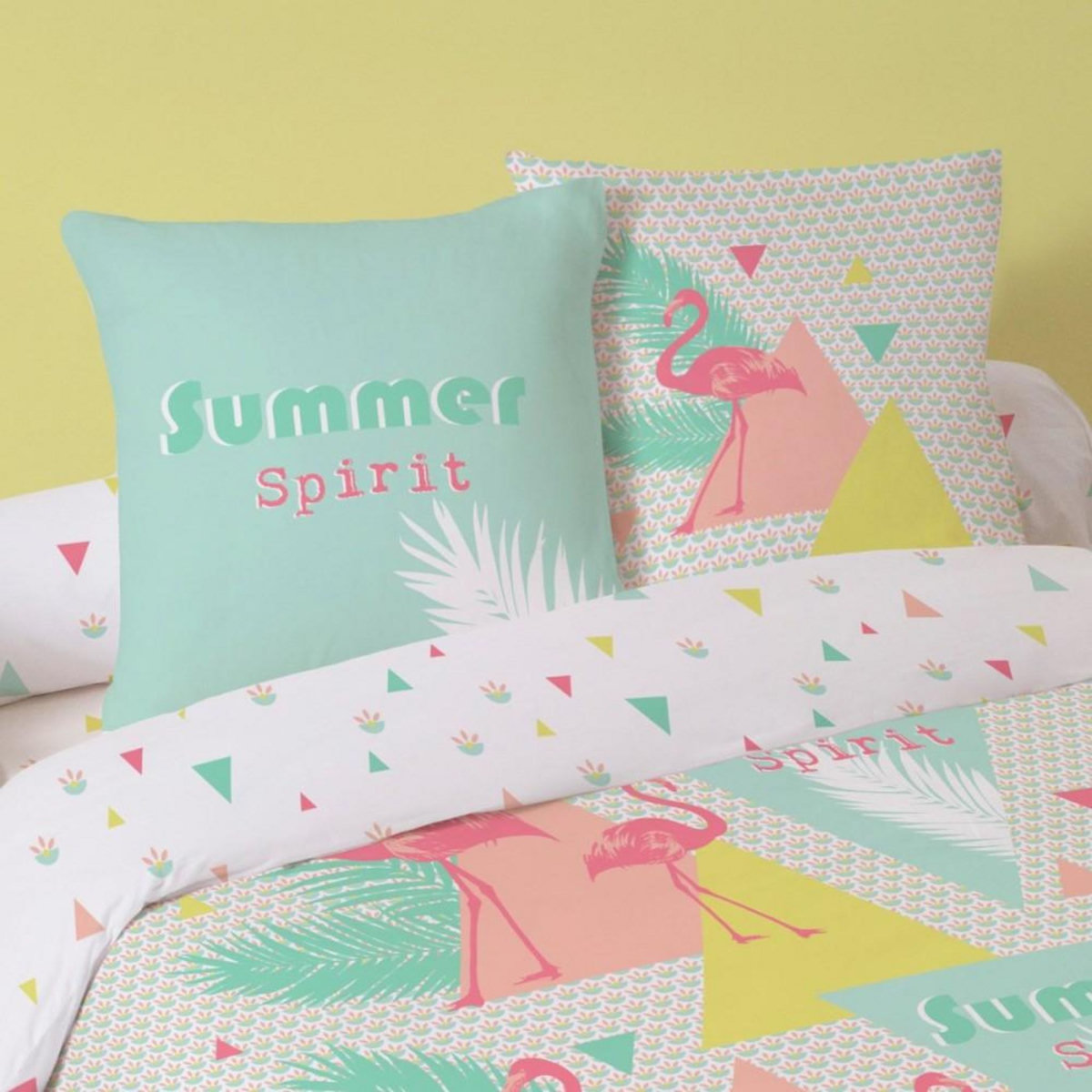 Dourev Housse de couette 240x220 ALICE + 2 taies 100% coton