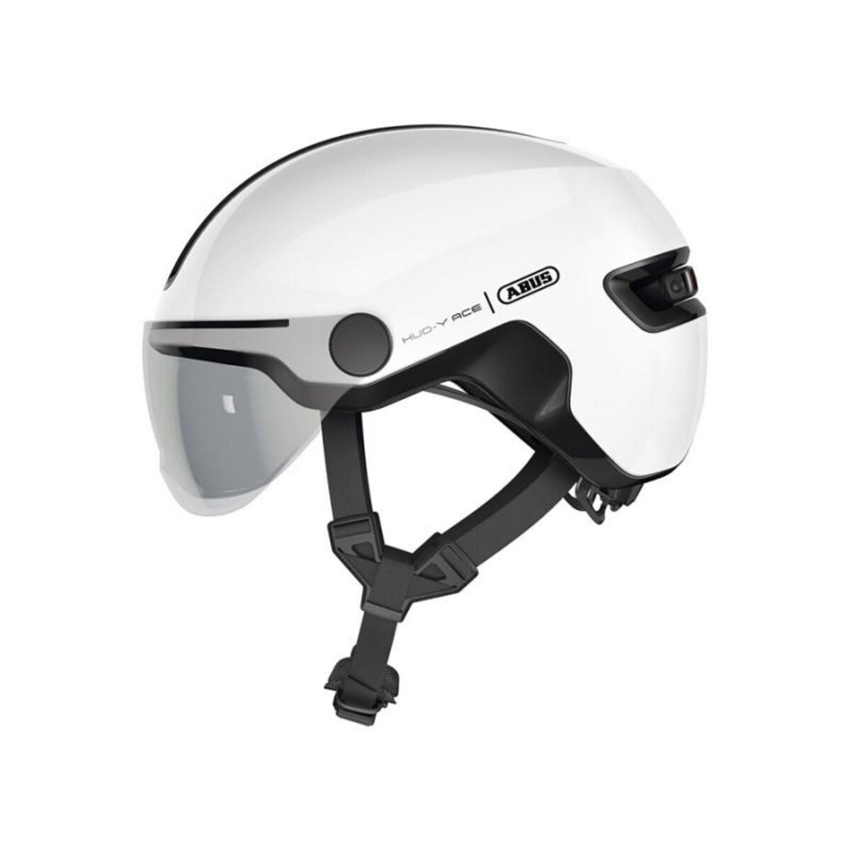 ABUS Casque vélo Abus HUD Y ACE WHITE L