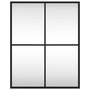 Voir la diapositive 3 : VIDAXL Miroir mural noir 40x50 cm rectangulaire fer