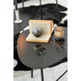 Voir la diapositive 2 : Paris Prix Presse-Papier en Verre  Couches  9cm Noir & Argent