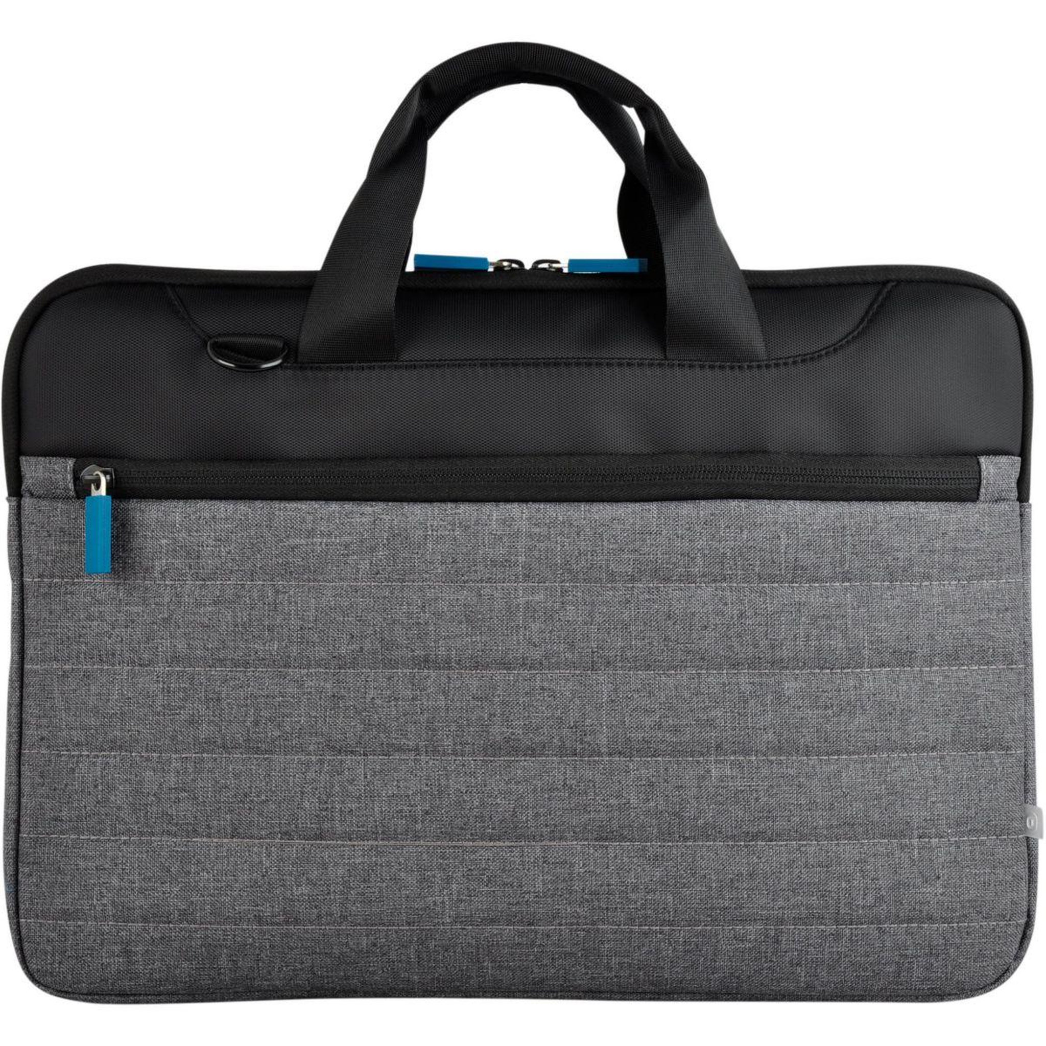 Voir la diapositive 1 : ESSENTIEL B Sacoche 13-14'' Classic gris/bleu