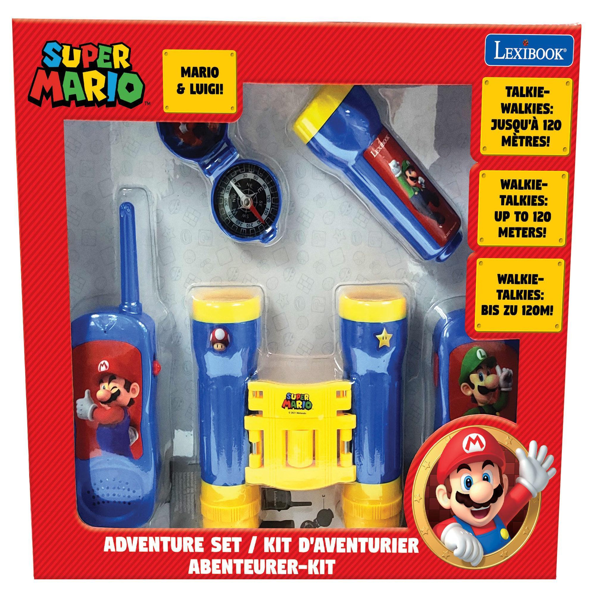 Voir la diapositive 5 : Lexibook Kit d'aventurier Super Mario