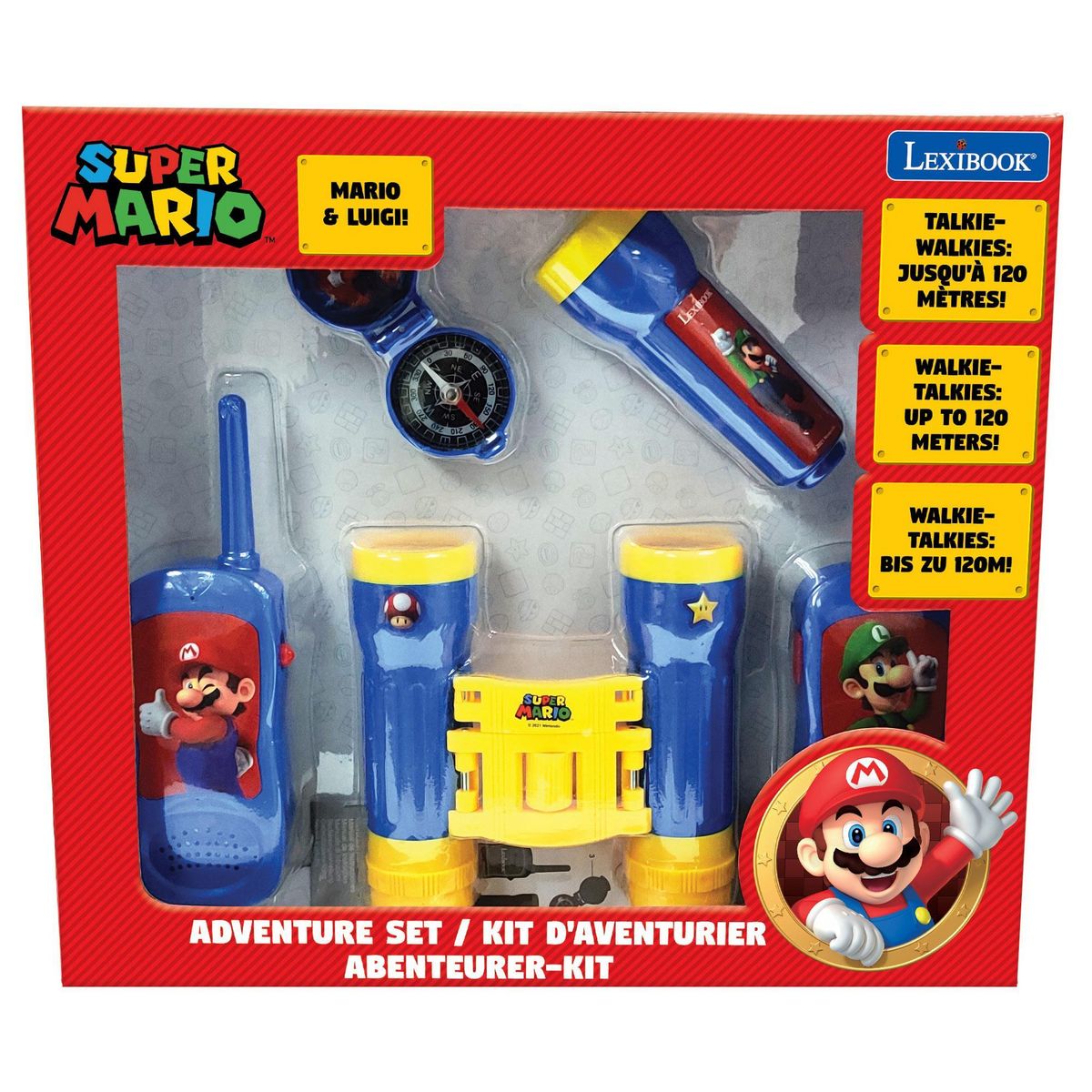 Lexibook Kit d'aventurier Super Mario