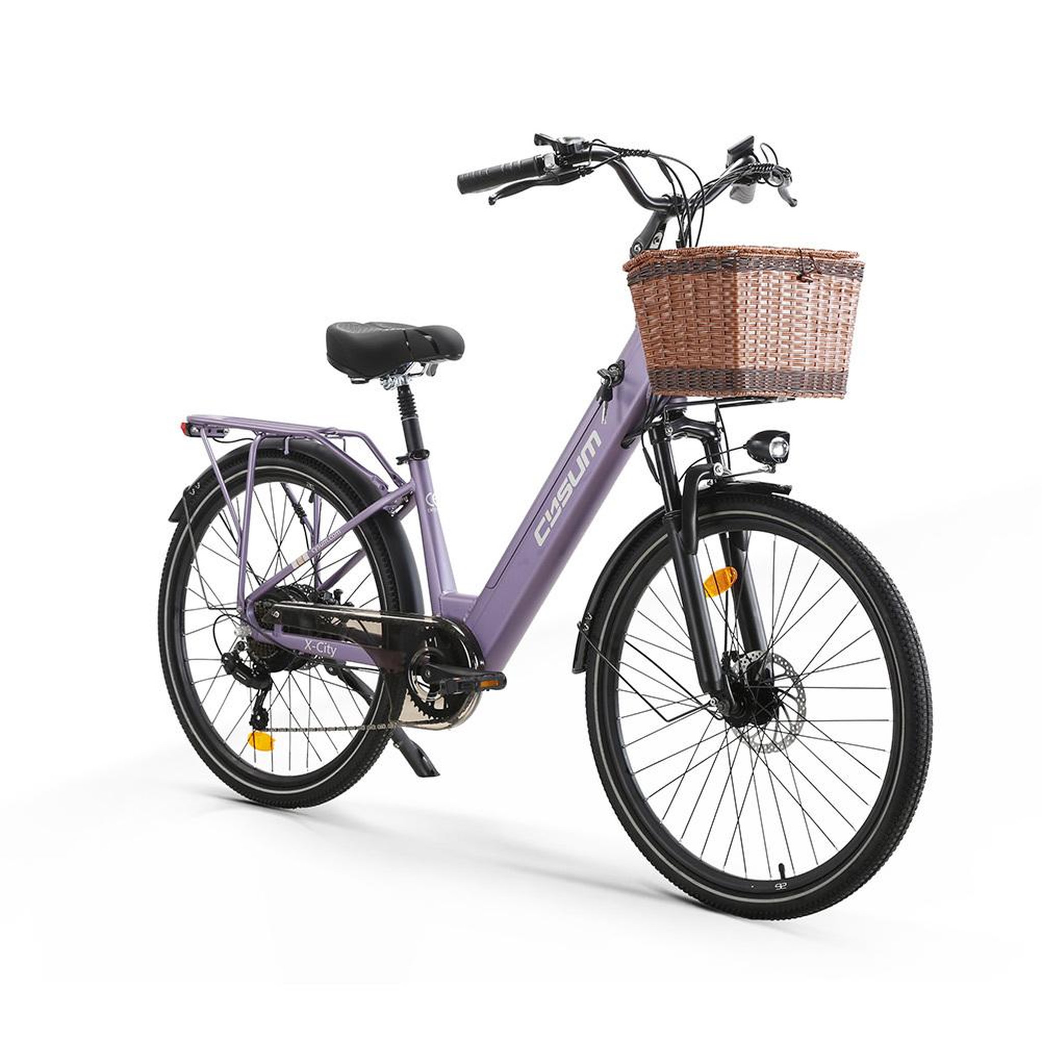 Voir la diapositive 6 : CYSUM Vélo électrique cysum x-city