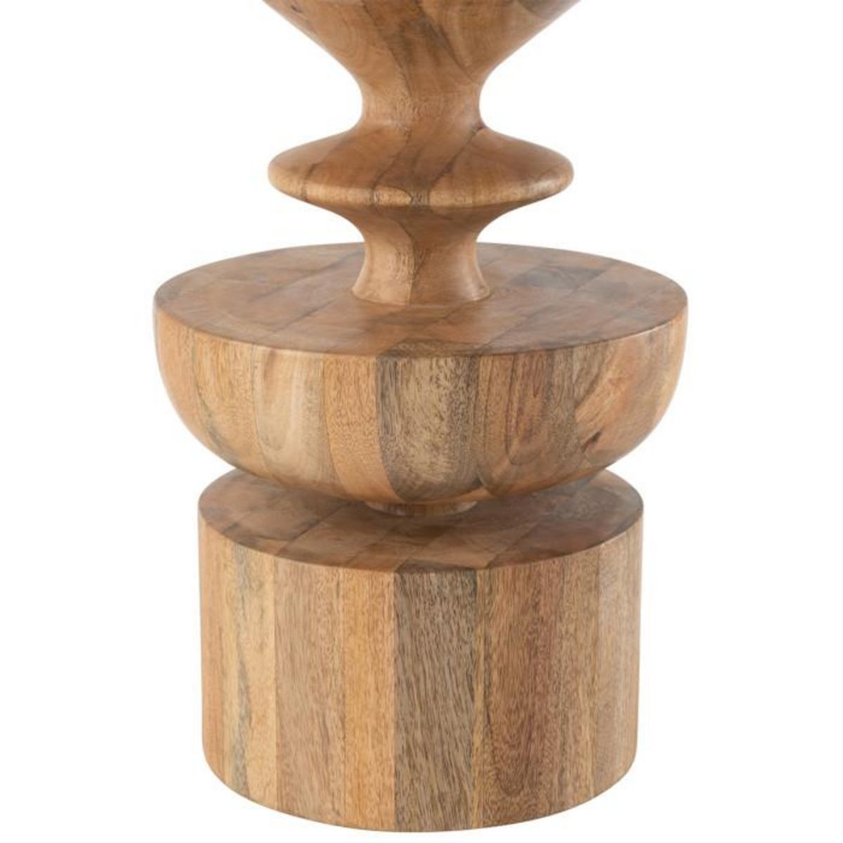 Paris Prix Table d'Appoint en Bois  Goa  48cm Naturel