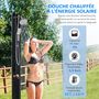 Voir la diapositive 4 : OUTSUNNY Douche solaire d'extérieur réservoir 35L pression max. 3,5 bar noir