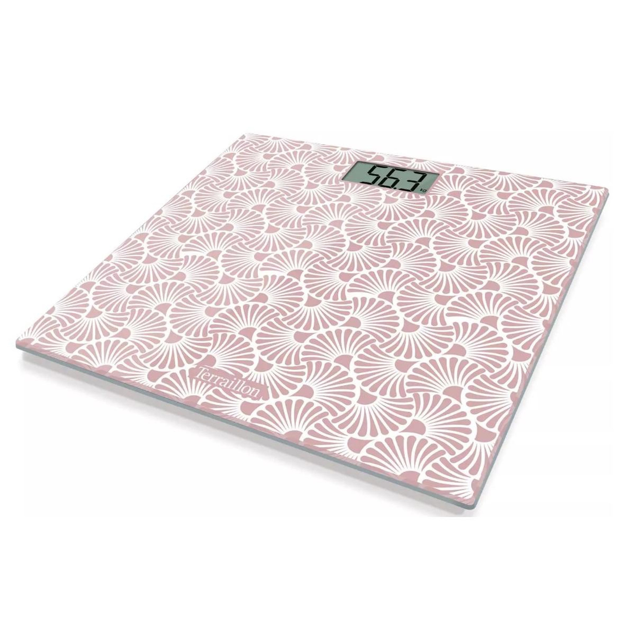 Voir la diapositive 2 : Terraillon Pèse-personne électronique 160kg/100g rose - onesakura