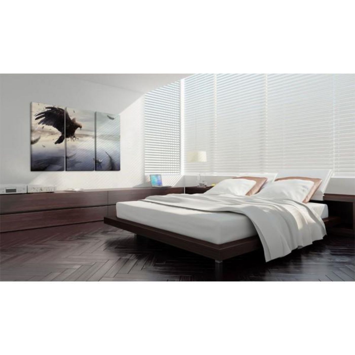 Paris Prix Tableau Imprimé  Aigle au dessus du Lac