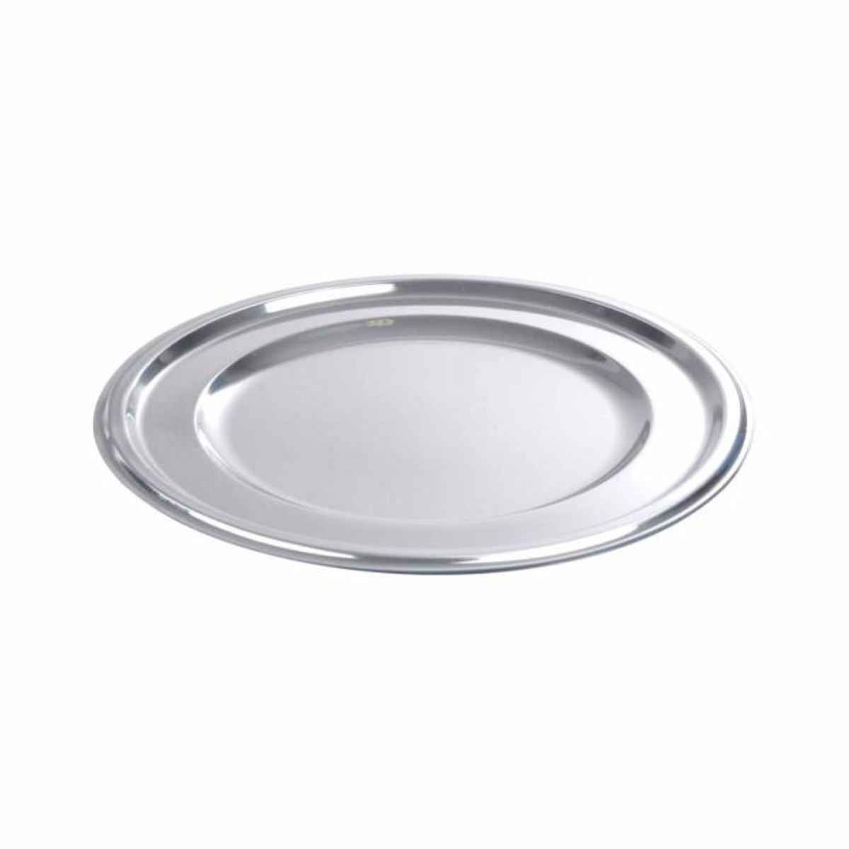 Paris Prix Lot de 2 Plateaux Ronds  Ilona  30cm Argent