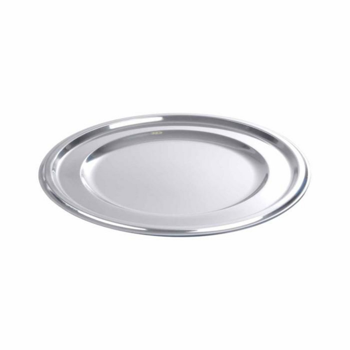 Paris Prix Lot de 2 Plateaux Ronds  Ilona  30cm Argent