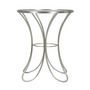 Voir la diapositive 2 : Paris Prix Table d'Appoint en Métal  Trixy  68cm Argent
