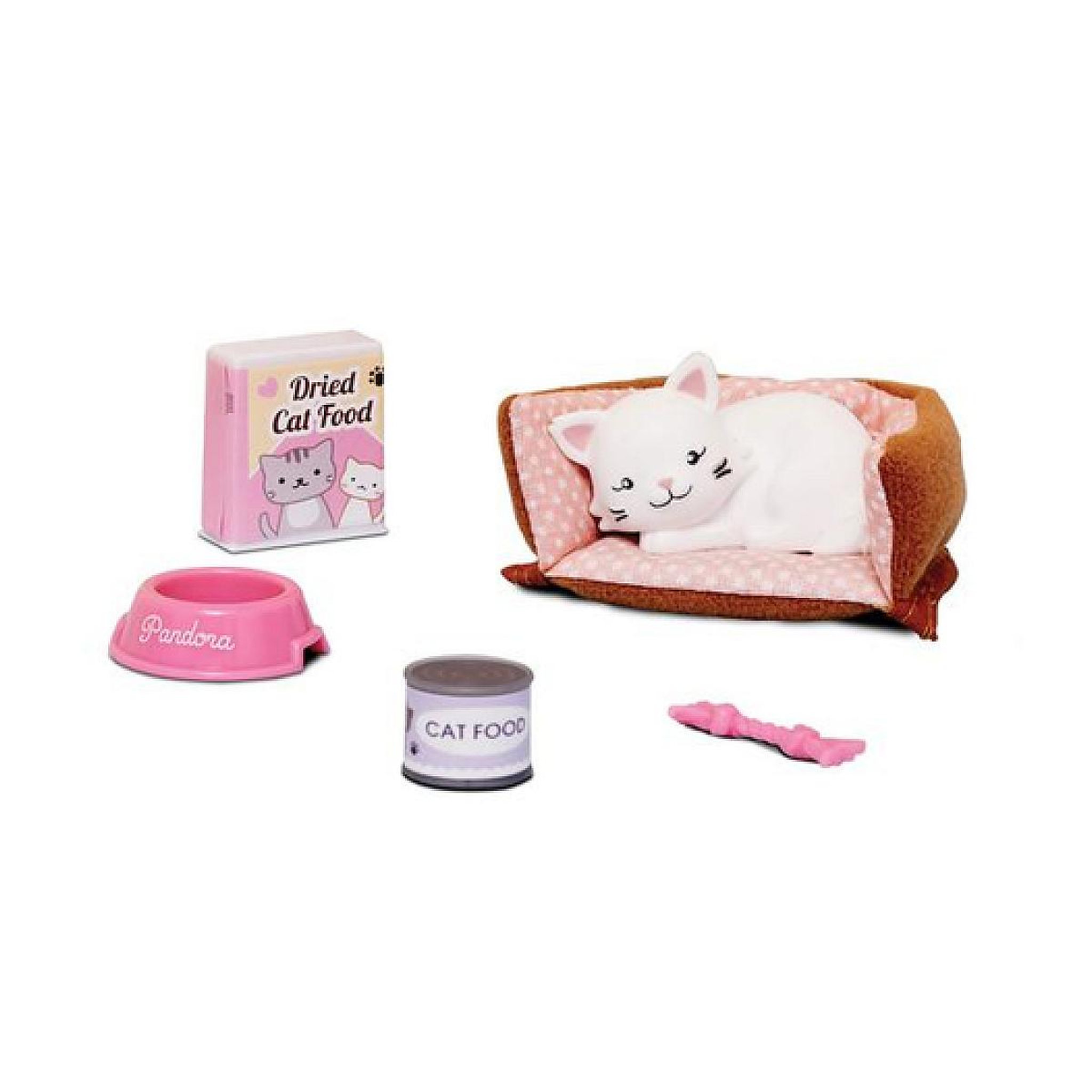 Voir la diapositive 1 : BIGJIGS Figurine Lottie Dolls Pandora le chat Persan