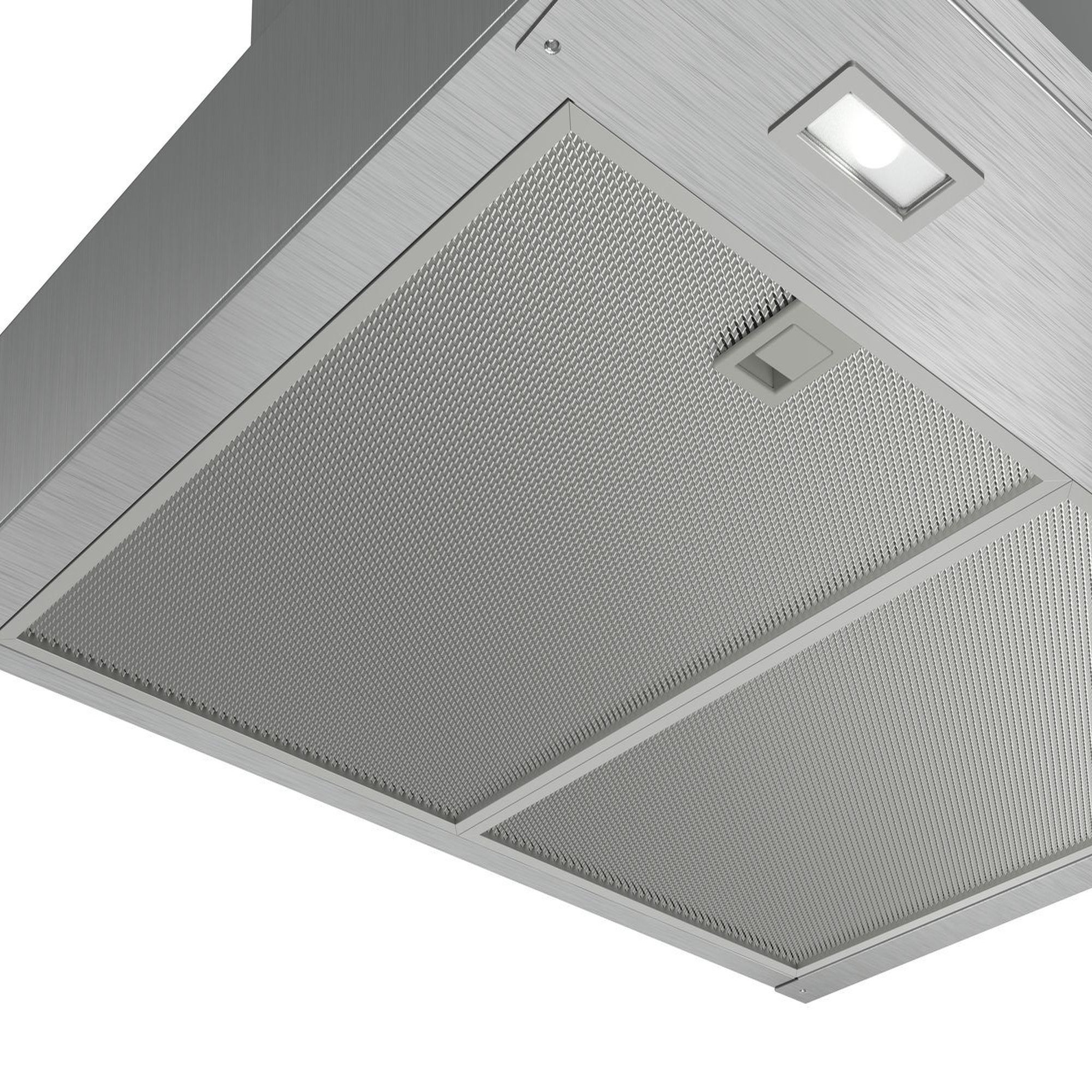 Voir la diapositive 5 : BOSCH Hotte décorative murale 60cm 580m3/h inox - dwb66fm50