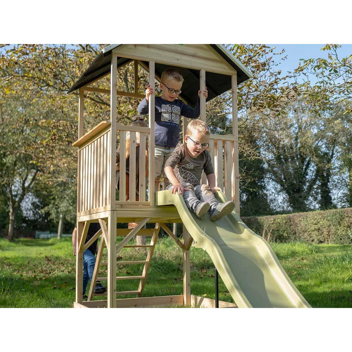 EXIT TOYS Maisonnette en bois pour enfants Panorama 500 - Exit Toys